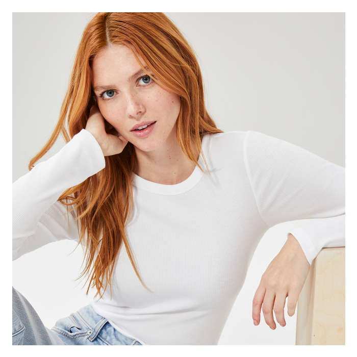 Women's Rib Long Sleeve